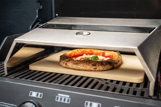 Cuptor din inox cu piatra pentru pizza, compatibil cu gratarele Enders Monroe Pro, Hyde si Colorado 7881