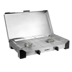 Aragaz de camping portabil pe gaz Enders Brisbane 2Z cu valva de siguranta 1860