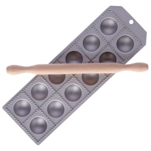 Forma 12 ravioli, cu facalet, 52 x 52 mm - Zokura