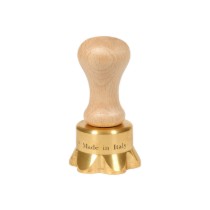 Matrita ravioli, forma floare, alama, 10,5 x 6 cm - Zokura