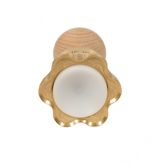Matrita ravioli, forma floare, alama, 10,5 x 6 cm - Zokura