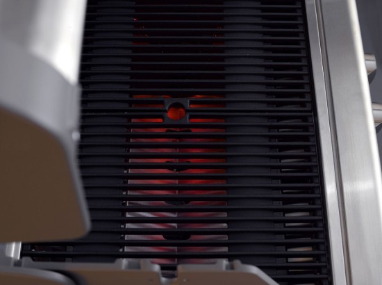 Gratar pe gaz cu 2 arzatoare infrarosu, incastrabil, gratare din fonta, Crossray by Heatstrip TCS2EU30