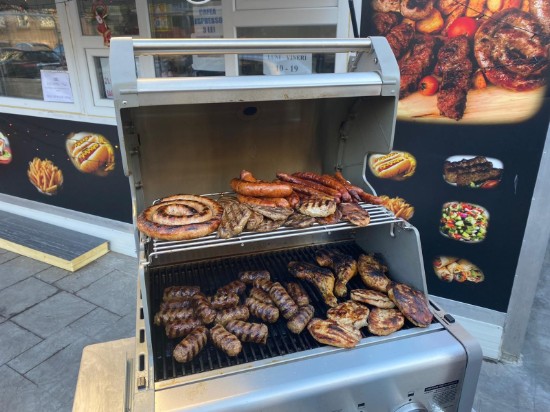 Gratar pe gaz cu 2 arzatoare infrarosu, incastrabil, gratare din fonta, Crossray by Heatstrip TCS2EU30