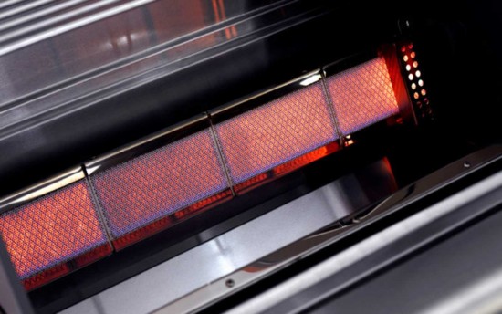 Gratar pe gaz cu 4 arzatoare infrarosu, incastrabil, gratare din fonta, Crossray by Heatstrip TCS4EU30