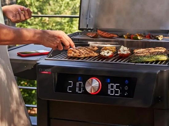 Gratar electric Char-Broil Evolve, display, grile din fonta, TRU-Infrared 140993