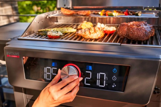 Gratar electric Char-Broil Evolve, display, grile din fonta, TRU-Infrared 140993