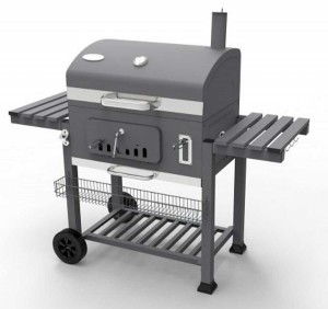 Gratar pe carbuni Activa Angular XXL 11250C, gratare din fonta 71 x 46 cm