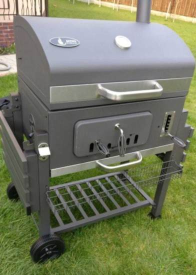 Gratar pe carbuni Activa Angular XXL 11250C, gratare din fonta 71 x 46 cm