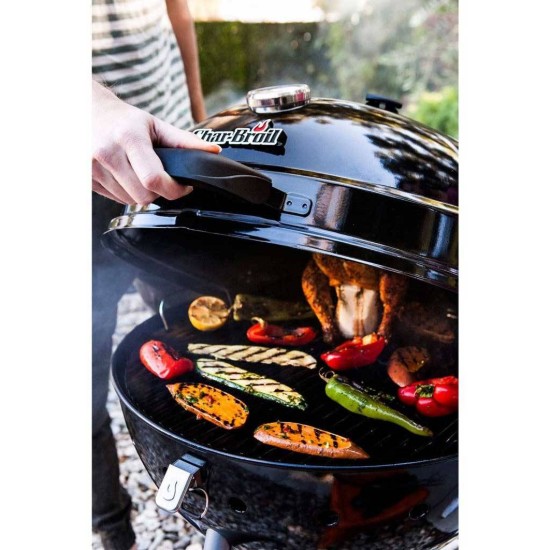 Gratar pe carbuni Char-Broil Kettleman 140756