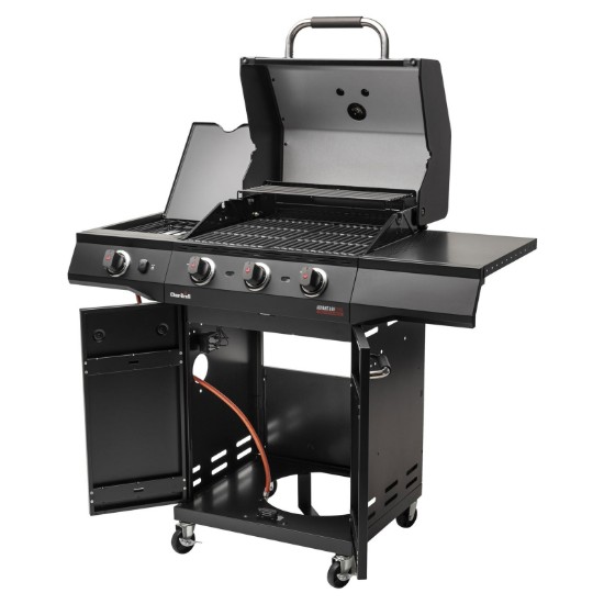 Gratar pe gaz Char-Broil Advantage Core B3 cu 3 arzatoare si arzator lateral, grile din fonta, TRU-Infrared 140970