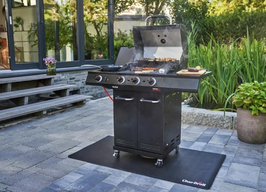 Gratar pe gaz Char-Broil Advantage Core B3 cu 3 arzatoare si arzator lateral, grile din fonta, TRU-Infrared 140970