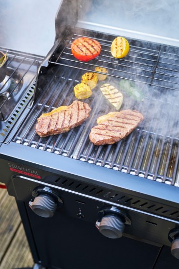 Gratar pe gaz Char-Broil Essential 3 G cu 3 arzatoare, grile din fonta, TRU-Infrared 140234