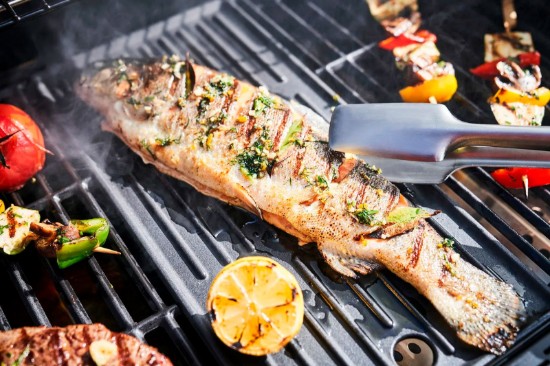 Gratar pe gaz si carbuni hibrid Char-Broil Gas2Coal 2.0 330 Special Edition, plita si sear burner 140994