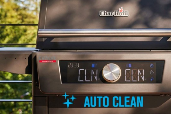 Gratar pe gaz Char-Broil Evolve, display, grile din fonta, TRU-Infrared 140991