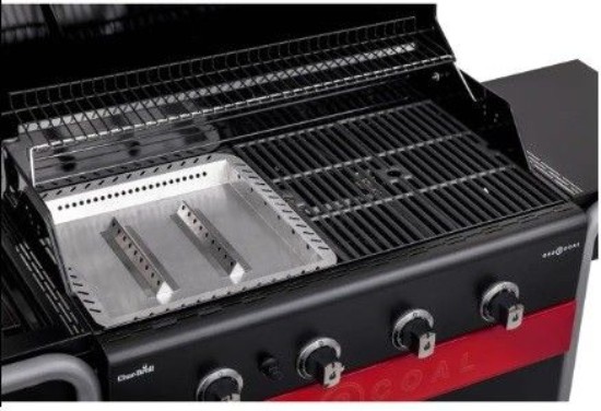 Gratar pe gaz si carbuni hibrid Char-Broil Gas2Coal 2.0 440 cu 4 arzatoare 140926