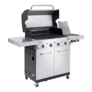Gratar pe gaz din inox Char-Broil Professional Pro S 4, grile din fonta, sear burner, TRU-Infrared 140921