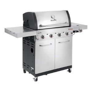 Gratar pe gaz din inox Char-Broil Professional Pro S 4, grile din fonta, sear burner, TRU-Infrared 140921
