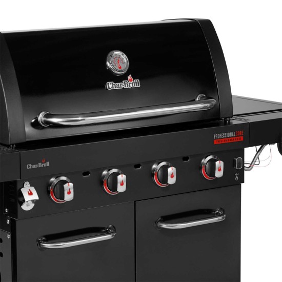 Gratar pe gaz Char-Broil Professional Core B 4, grile din fonta, TRU-Infrared 140916