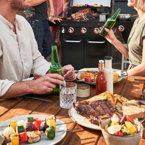 Gratar pe gaz Char-Broil Professional Core B 3, grile din fonta, TRU-Infrared 140915