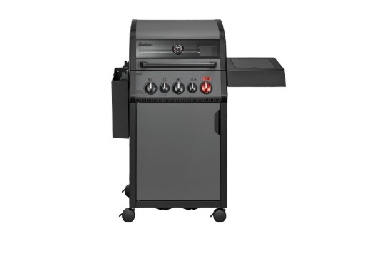 Gratar pe gaz, 3 arzatoare inox, arzator infrarosu, grile fonta, Enders Hyde 3 SIKR Turbo 804033