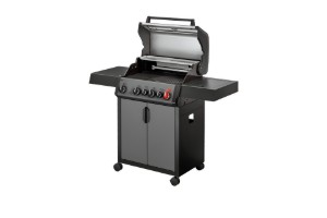 Gratar pe gaz, 4 arzatoare inox, arzator infrarosu, grile fonta, Enders Hyde 4 SIKR Turbo 804133
