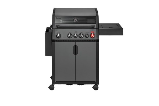 Gratar pe gaz, 4 arzatoare inox, arzator infrarosu, grile fonta, Enders Hyde 4 SIKR Turbo 804133