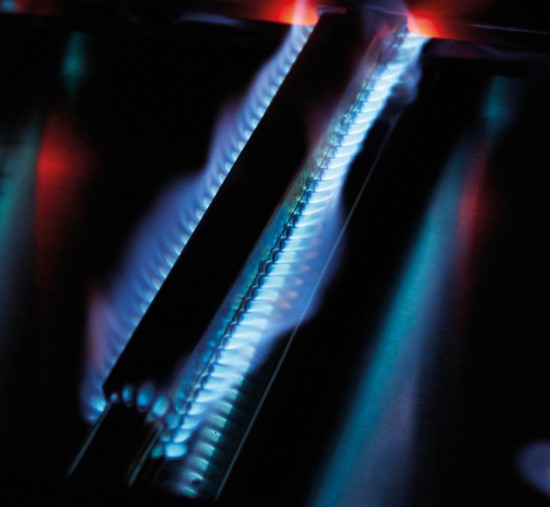 Bucatarie pe gaz, 3 arzatoare inox, arzator infrarosu ajustabil, grile fonta, Enders Uniq Pro 3 IK Kitchen Turbo 860833