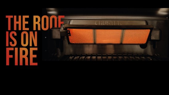 Bucatarie pe gaz, 3 arzatoare inox, arzator infrarosu ajustabil, grile fonta, Enders Uniq Pro 3 IK Kitchen Turbo 860833