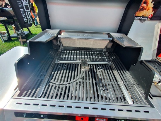 Bucatarie pe gaz, 3 arzatoare inox, arzator infrarosu ajustabil, grile fonta, Enders Uniq Pro 3 IK Kitchen Turbo 860833