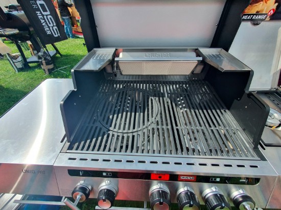 Bucatarie pe gaz, 3 arzatoare inox, arzator infrarosu ajustabil, grile fonta, Enders Uniq Pro 3 IK Kitchen Turbo 860833