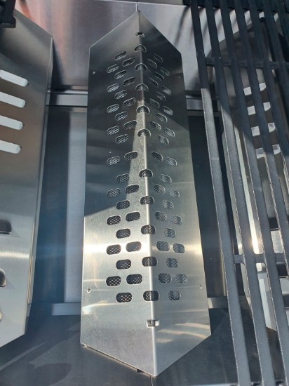 Bucatarie pe gaz, 3 arzatoare inox, arzator infrarosu ajustabil, grile fonta, Enders Uniq Pro 3 IK Kitchen Turbo 860833