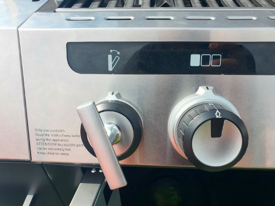 Bucatarie pe gaz, 3 arzatoare inox, arzator infrarosu ajustabil, grile fonta, Enders Uniq Pro 3 IK Kitchen Turbo 860833