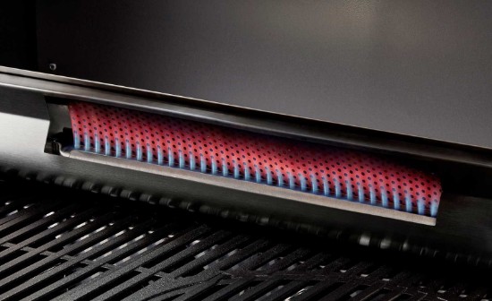 Gratar pe gaz, 4 arzatoare inox, arzator infrarosu, grile fonta, Enders Monroe Pro 4 SIK Turbo, 838533 grafit mat