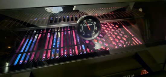 Gratar pe gaz, 4 arzatoare inox, arzator infrarosu, grile fonta, Enders Monroe Pro 4 SIK Turbo, 838533 grafit mat