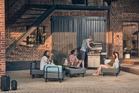 Gratar pe gaz, 4 arzatoare inox, arzator infrarosu, grile fonta, Enders Monroe Pro 4 SIK Turbo 837833