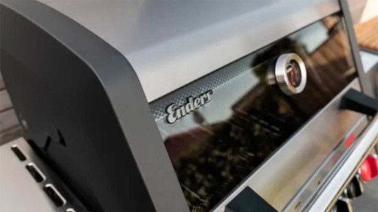 Gratar pe gaz, 3 arzatoare inox, arzator infrarosu, grile fonta, Enders Monroe Pro 3 SIK Turbo 837633