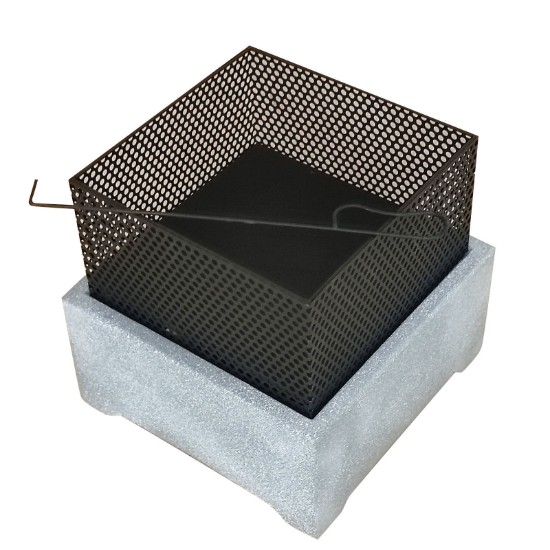 Semineu de terasa din piatra artificiala MgO Activa Idaho 35 x 35 cm 15178