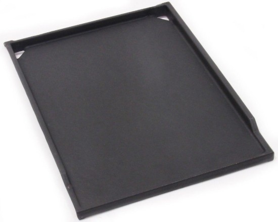 Plita neteda din fonta pentru gratar 38,5 x 28,5 x 2,3 cm Crossray by Heatstrip TCS4AC-001