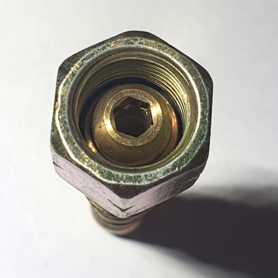 Conexiune pentru furtun de gaz cu filet 1 pe 4 Cadac 8154-6