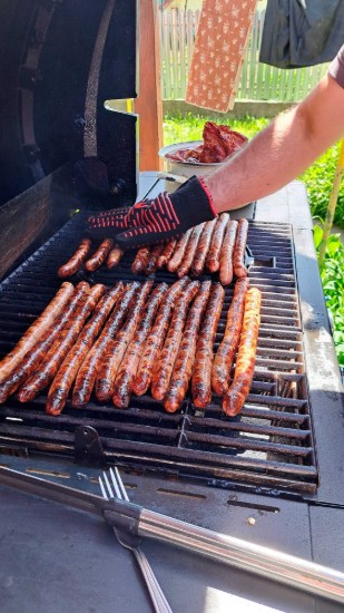 Manusi din bumbac si aramida pentru gratar Char-Broil 140111