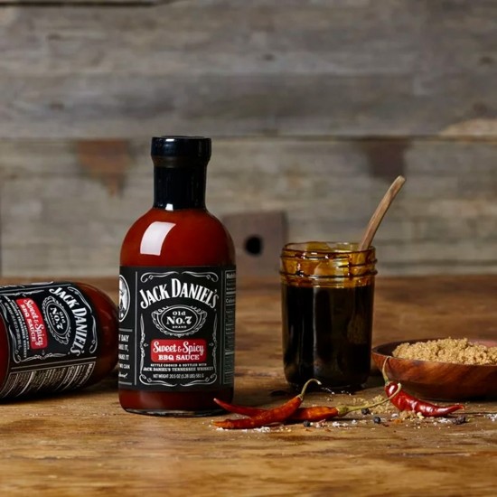 Sos Jack Daniels Sweet & Spicy BBQ Sauce 473 ml 553 g JD-2393