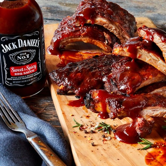 Sos Jack Daniels Sweet & Spicy BBQ Sauce 473 ml 553 g JD-2393