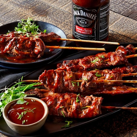 Sos Jack Daniels Sweet & Spicy BBQ Sauce 473 ml 553 g JD-2393