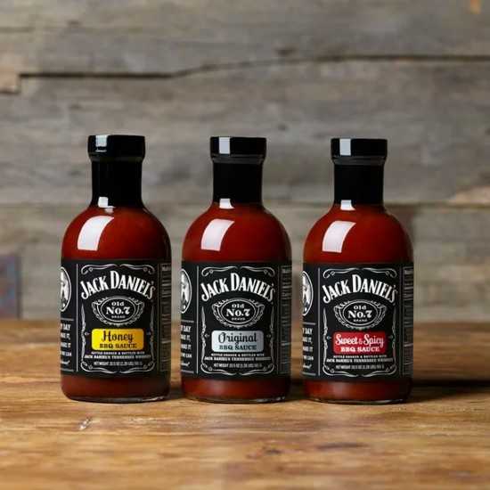 Sos Jack Daniels Sweet & Spicy BBQ Sauce 473 ml 553 g JD-2393