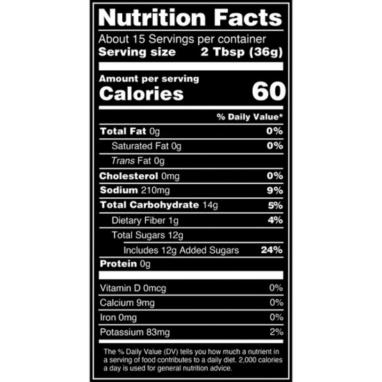 Sos Jack Daniels Sweet & Spicy BBQ Sauce 473 ml 553 g JD-2393