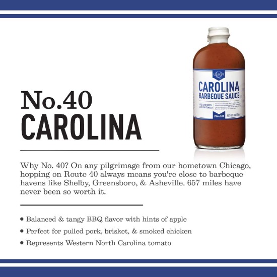 Sos Lillie's Q Carolina Barbecue Sauce 470 ml LQ-5028
