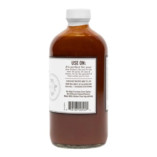 Sos Lillie's Q Hot Smoky Barbecue Sauce 470 ml LQ-5011
