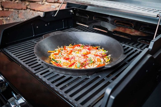 Tigaie Wok din fonta 35 cm pentru sistemul culinar modular Enders 7797