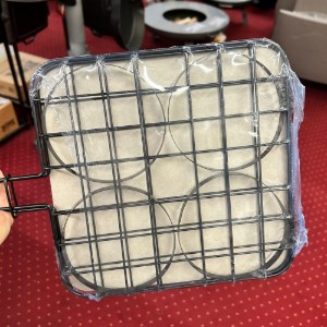 Accesoriu gatire 4 hamburgeri 24 x 24 cm Activa 16451