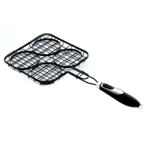 Accesoriu gatire 4 hamburgeri 24 x 24 cm Activa 16451